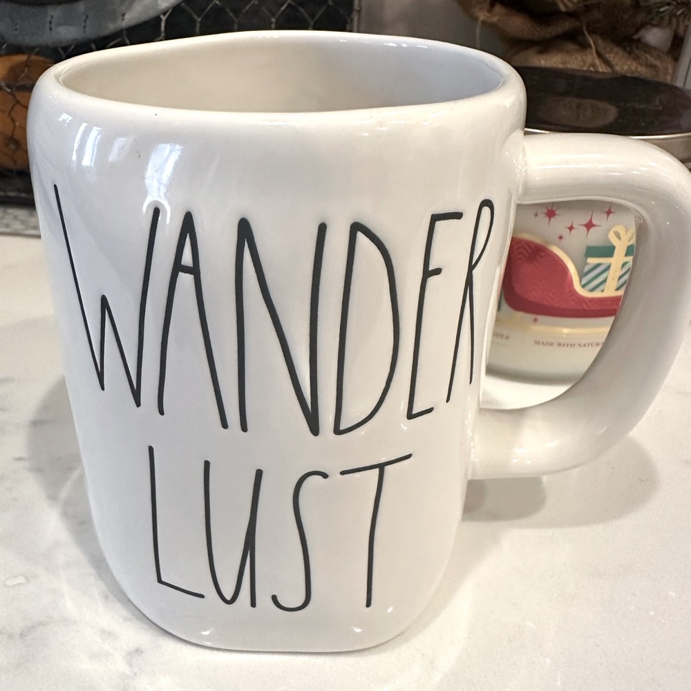 Rae Dunn Mug Wander Lust